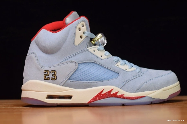 Rep Onekick JSP Air Jordan CI1899-400 x Trophy 5 Room Blue Ice 0815